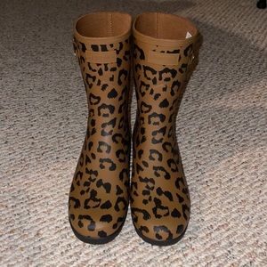 Leopard Hunter Boots